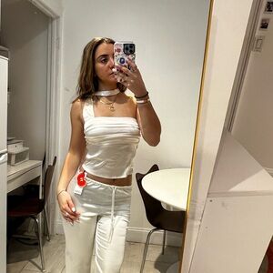 Elegant White Women's Top